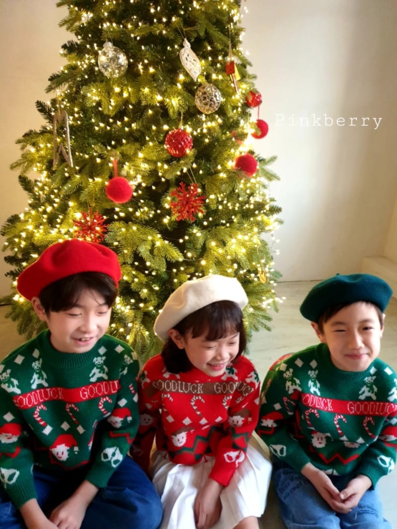 PINK BERRY - Korean Children Fashion - #Kfashion4kids - Santa Knit - 4