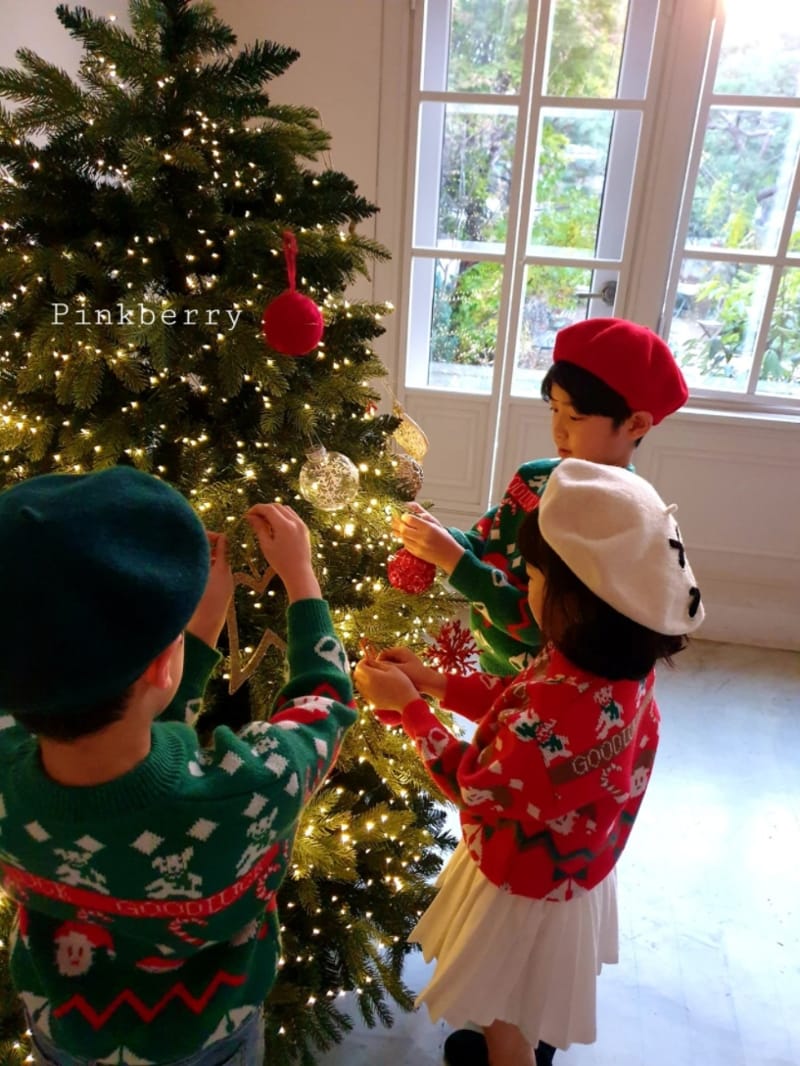 PINK BERRY - Korean Children Fashion - #Kfashion4kids - Santa Knit - 5