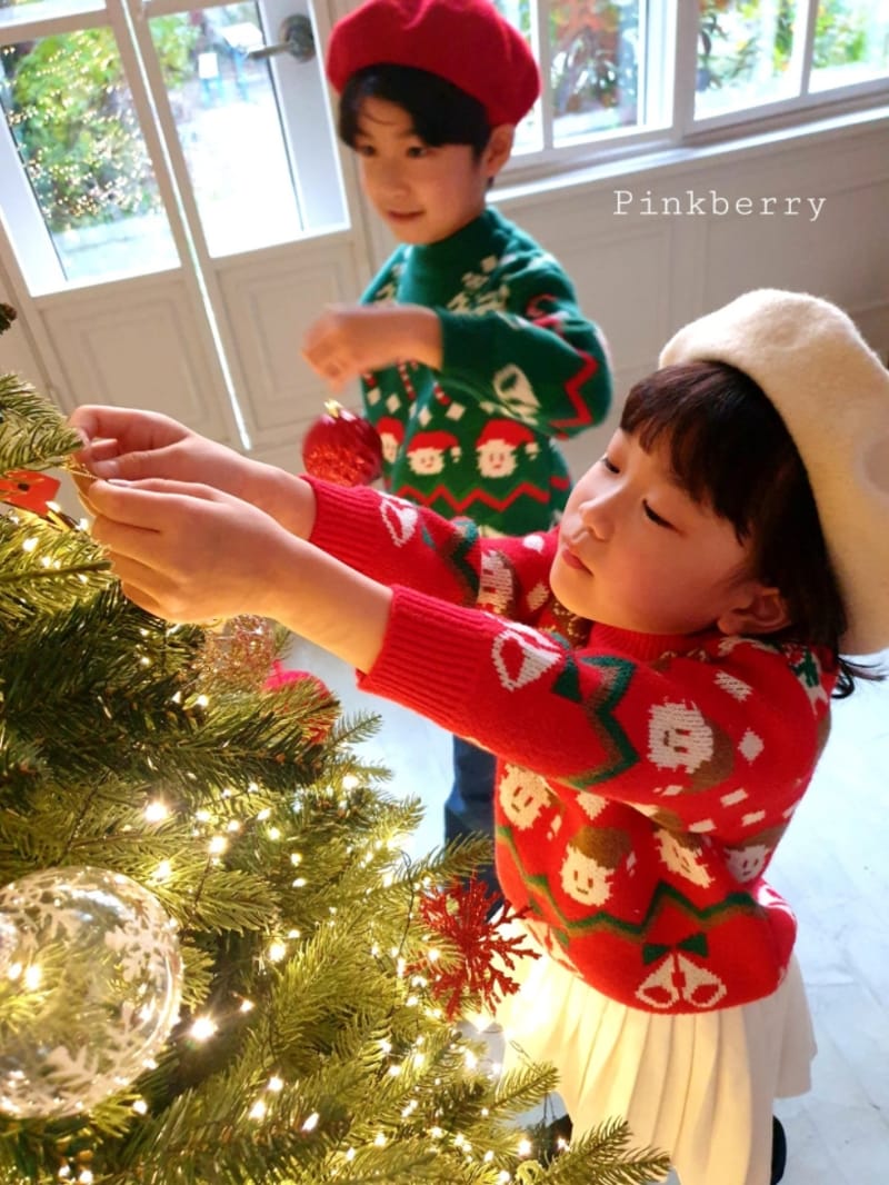 PINK BERRY - Korean Children Fashion - #Kfashion4kids - Santa Knit - 6