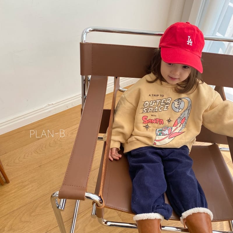 PLAN B - Korean Children Fashion - #Kfashion4kids - Space Santa Sweatshirt