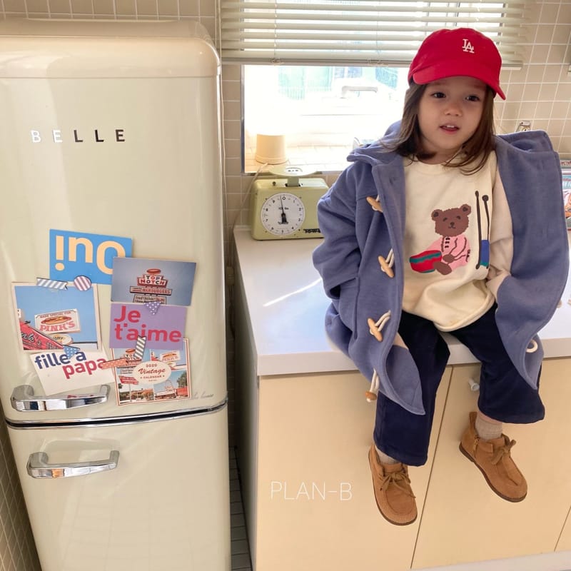 PLAN B - Korean Children Fashion - #Kfashion4kids - Travel Bear Tee - 4