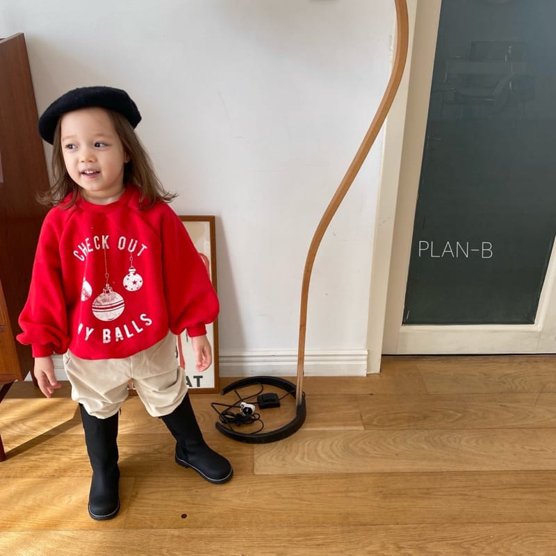 PLAN B - Korean Children Fashion - #Kfashion4kids - Ornament Sweatshirt