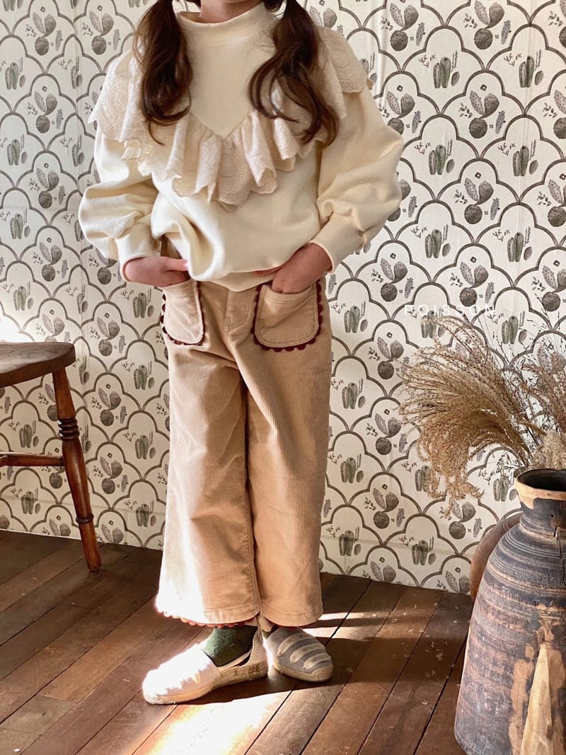 POISSON - Korean Children Fashion - #Kfashion4kids - Wave Rib Pants - 10