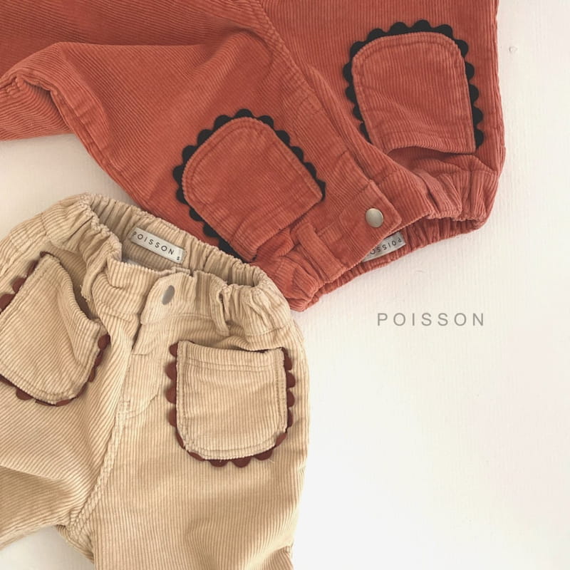 POISSON - Korean Children Fashion - #Kfashion4kids - Wave Rib Pants - 12