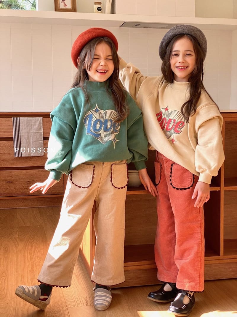 POISSON - Korean Children Fashion - #Kfashion4kids - Wave Rib Pants - 6