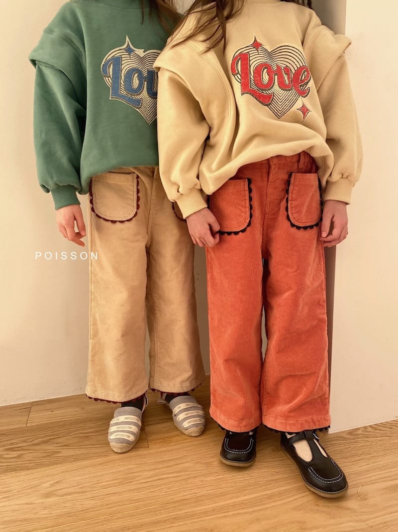POISSON - Korean Children Fashion - #Kfashion4kids - Wave Rib Pants - 8
