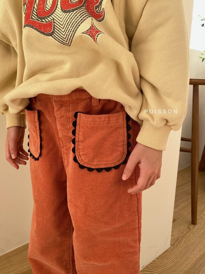 POISSON - Korean Children Fashion - #Kfashion4kids - Wave Rib Pants - 9