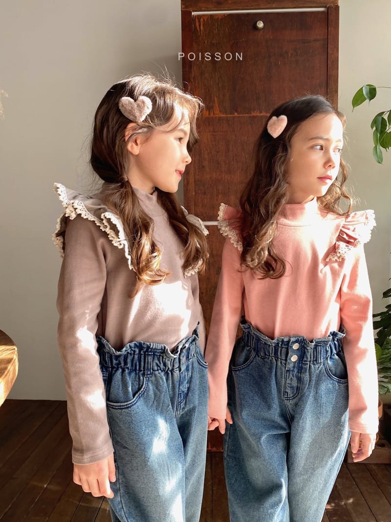 POISSON - Korean Children Fashion - #Kfashion4kids - Roa Frill Tee - 11