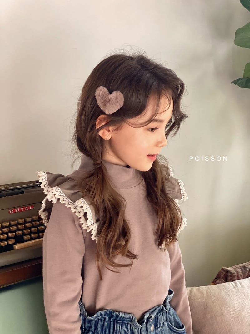 POISSON - Korean Children Fashion - #Kfashion4kids - Roa Frill Tee - 6