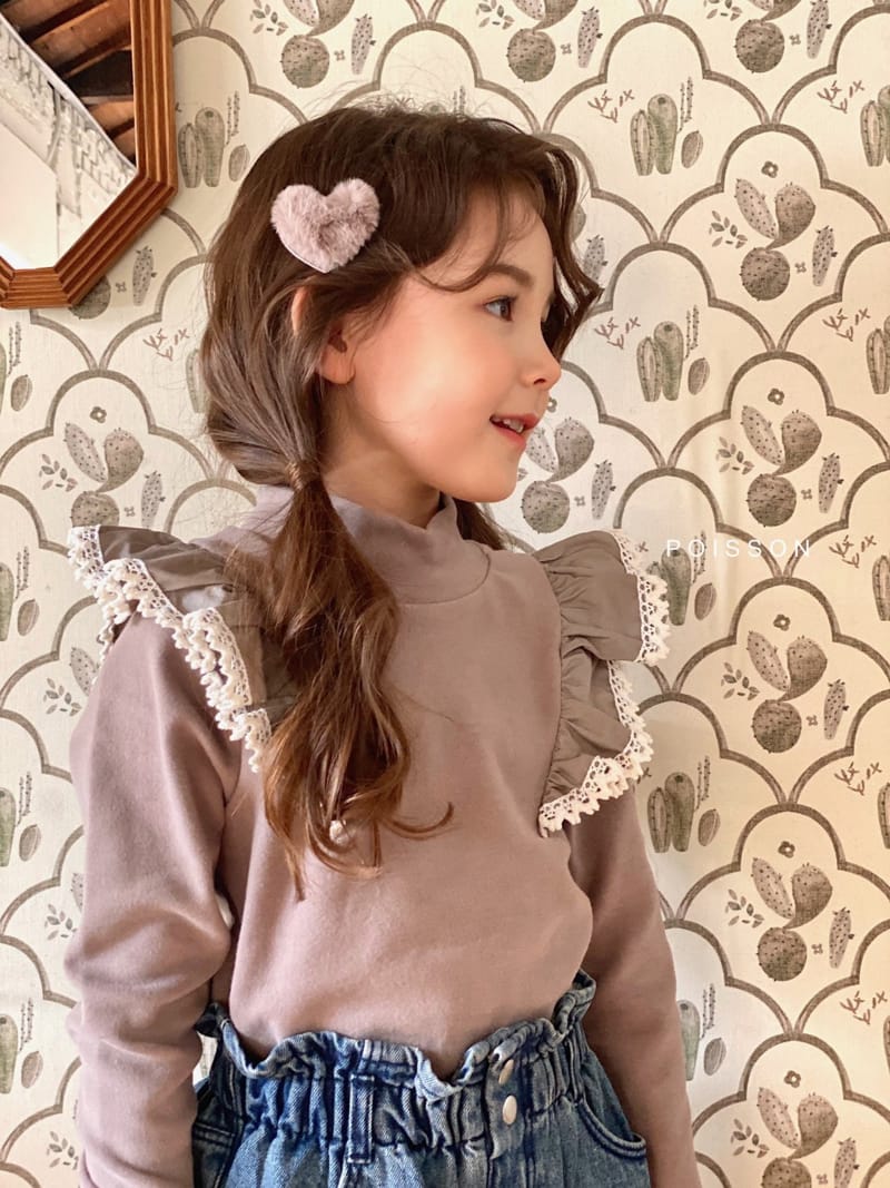 POISSON - Korean Children Fashion - #Kfashion4kids - Roa Frill Tee - 7