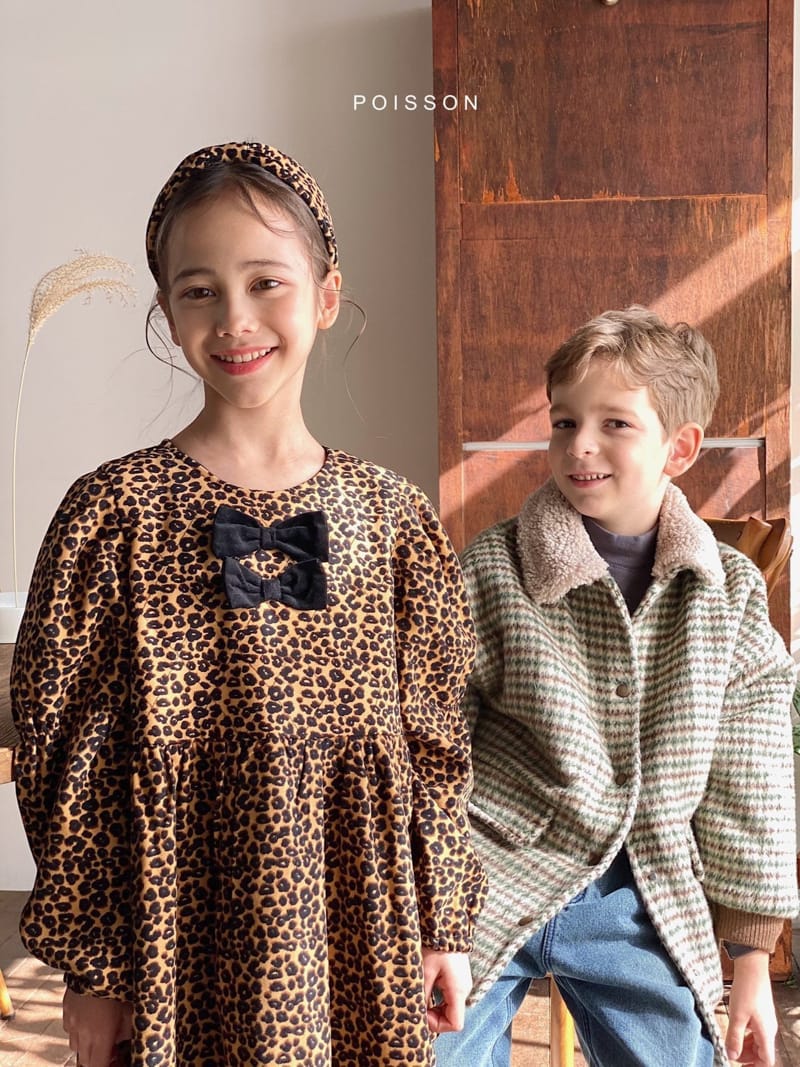 POISSON - Korean Children Fashion - #Kfashion4kids - Leoparg One-piece - 3