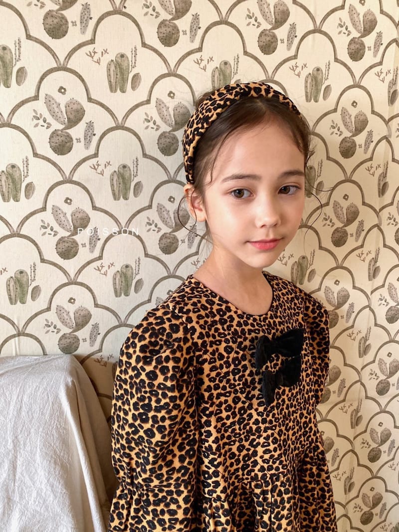 POISSON - Korean Children Fashion - #Kfashion4kids - Leoparg One-piece - 9