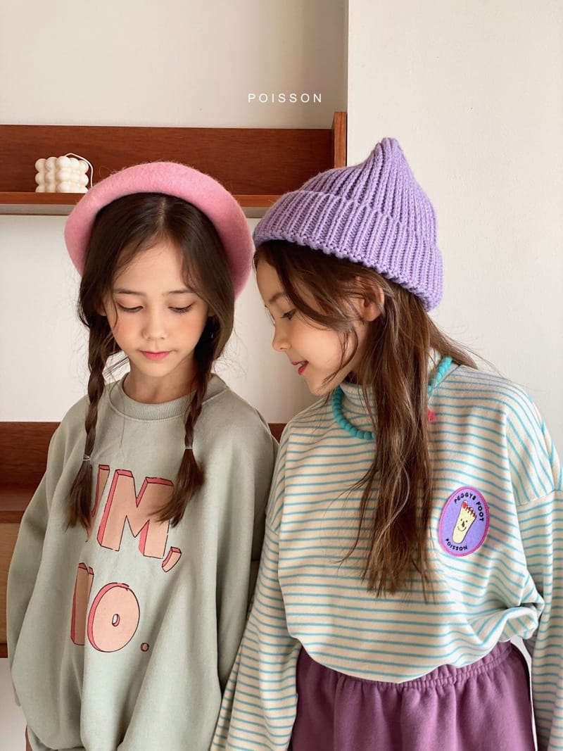 POISSON - Korean Children Fashion - #Kfashion4kids - Stripes Hlaf Turtleneck - 2