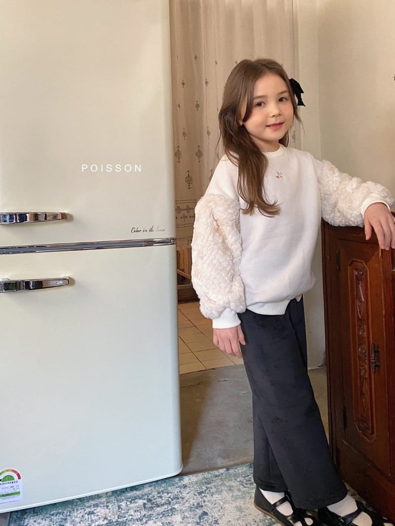 POISSON - Korean Children Fashion - #Kfashion4kids - Mink Wide Pants
