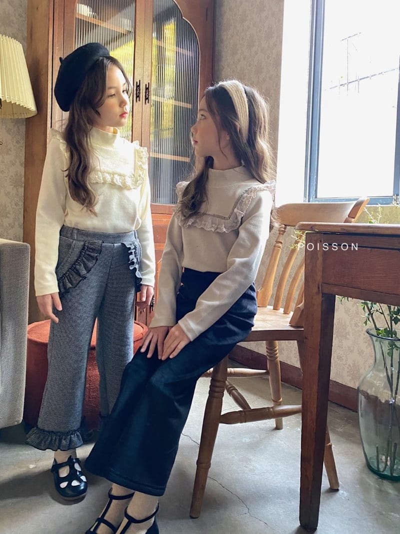 POISSON - Korean Children Fashion - #Kfashion4kids - Mink Wide Pants - 2
