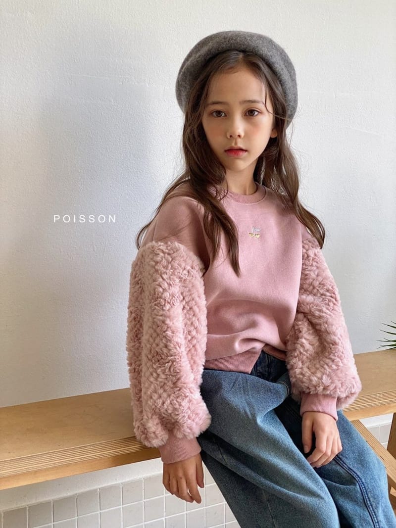 POISSON - Korean Children Fashion - #Kfashion4kids - Bbang Mink Sweatshirt - 4