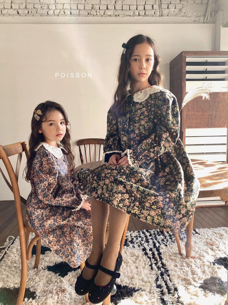 POISSON - Korean Children Fashion - #Kfashion4kids - Vintage One-piece - 4