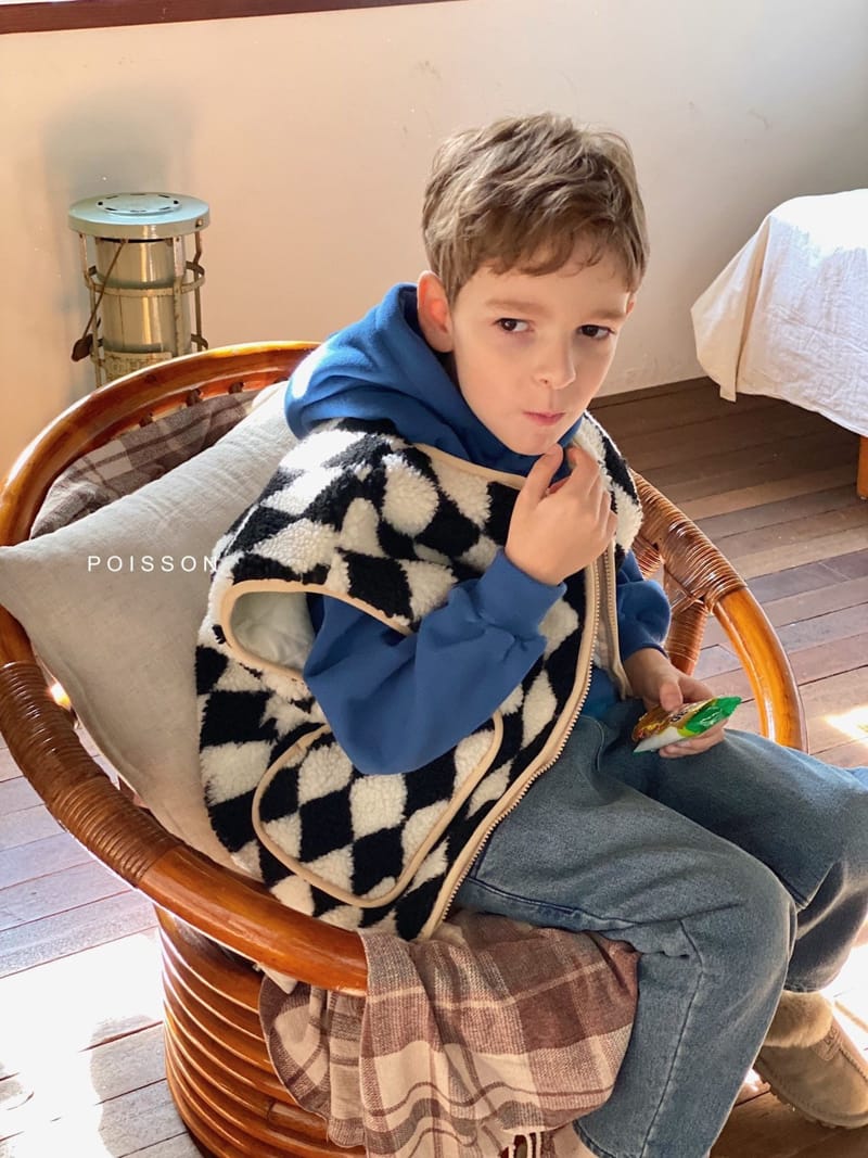 POISSON - Korean Children Fashion - #Kfashion4kids - Argyle Dumble Vest - 10