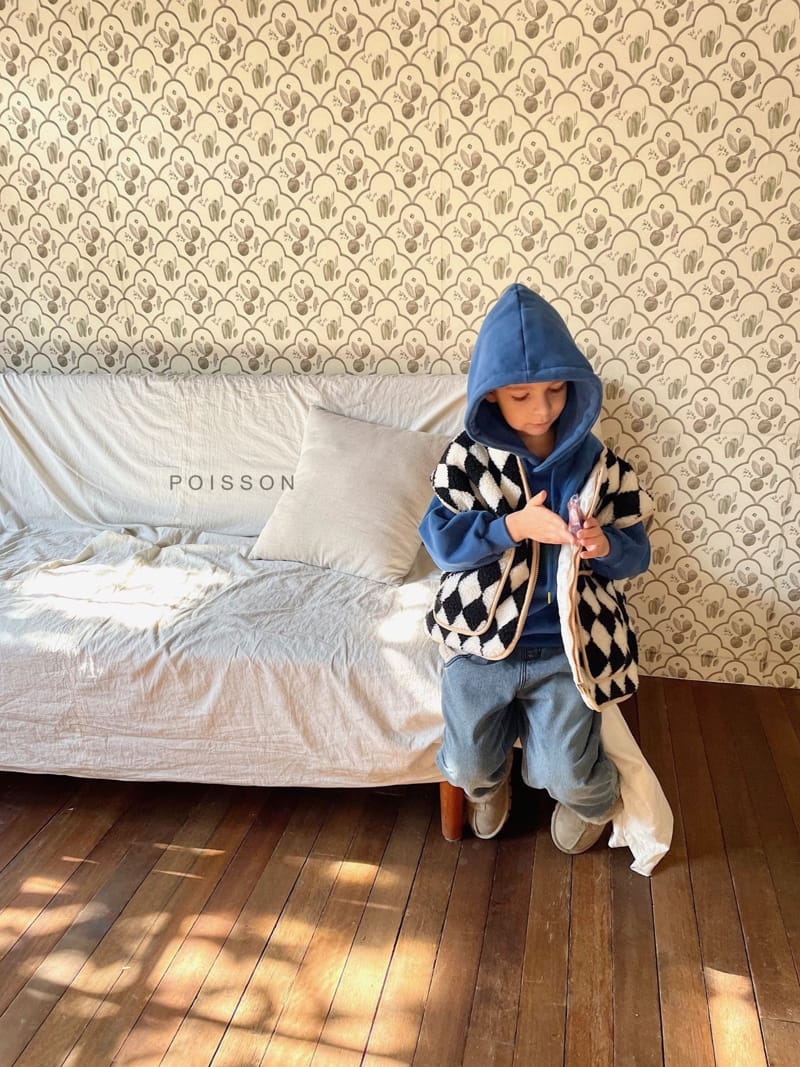 POISSON - Korean Children Fashion - #Kfashion4kids - Argyle Dumble Vest - 12