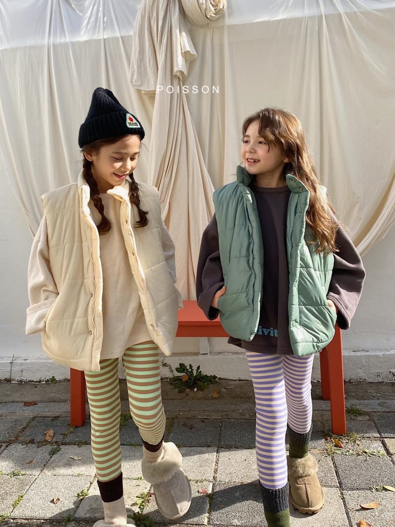 POISSON - Korean Children Fashion - #Kfashion4kids - Creamy Vest - 10