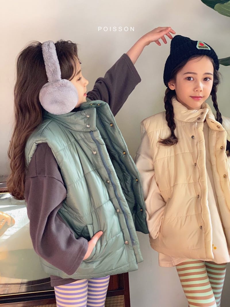 POISSON - Korean Children Fashion - #Kfashion4kids - Creamy Vest - 8