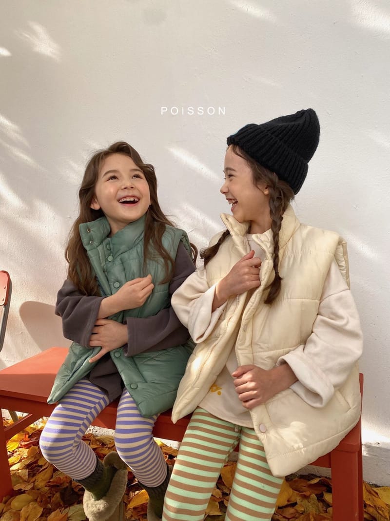 POISSON - Korean Children Fashion - #Kfashion4kids - Creamy Vest - 9