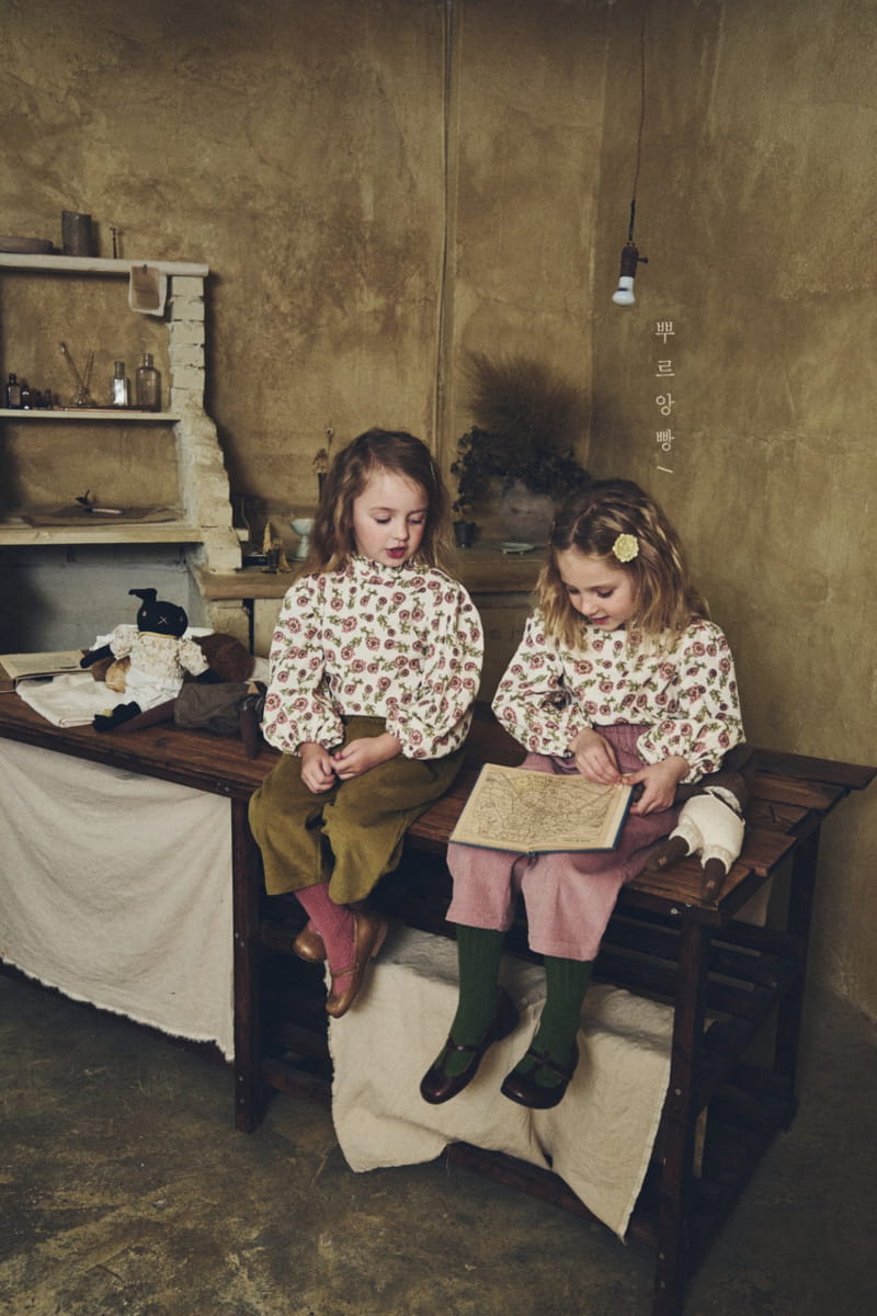 POURENFANT - Korean Children Fashion - #Kfashion4kids - Swedel Rib Pants - 6