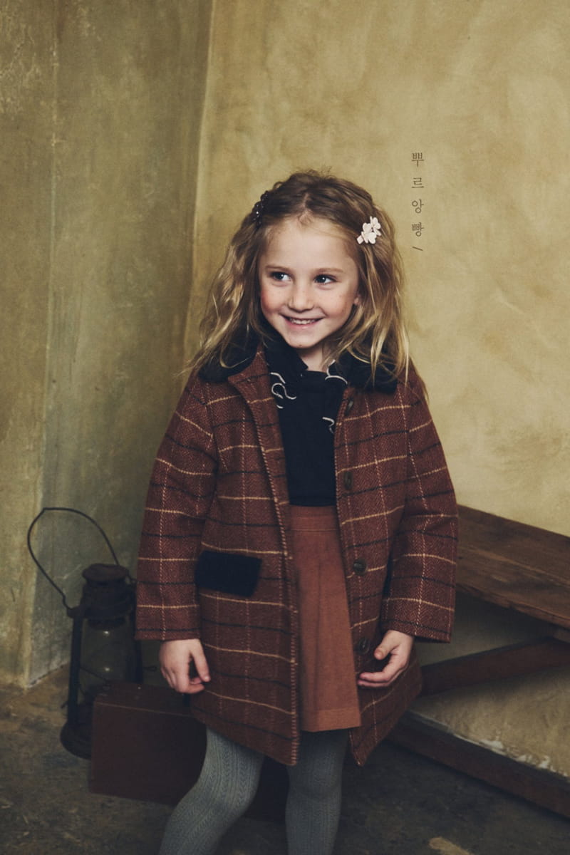 POURENFANT - Korean Children Fashion - #Kfashion4kids - Rumi Rib Pleats Skirt