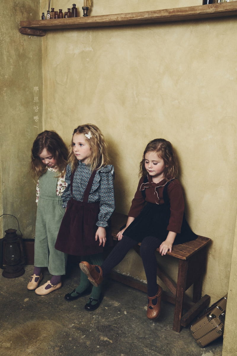POURENFANT - Korean Children Fashion - #Kfashion4kids - Nayson Fleece Ribbon Tee - 4