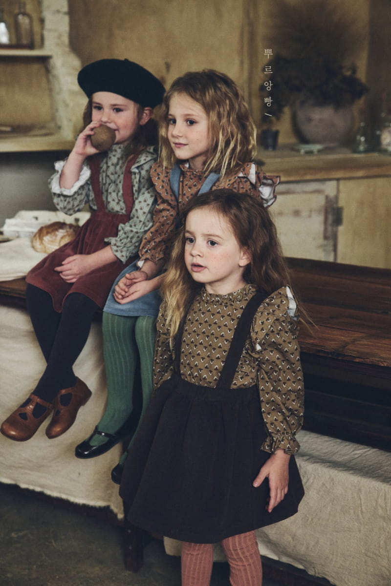POURENFANT - Korean Children Fashion - #Kfashion4kids - Wendy Rib Blouse