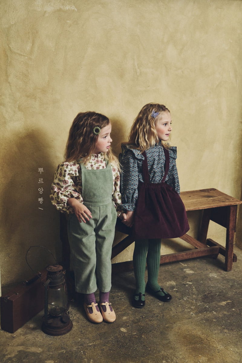 POURENFANT - Korean Children Fashion - #Kfashion4kids - Rolly Rib Blouse - 3