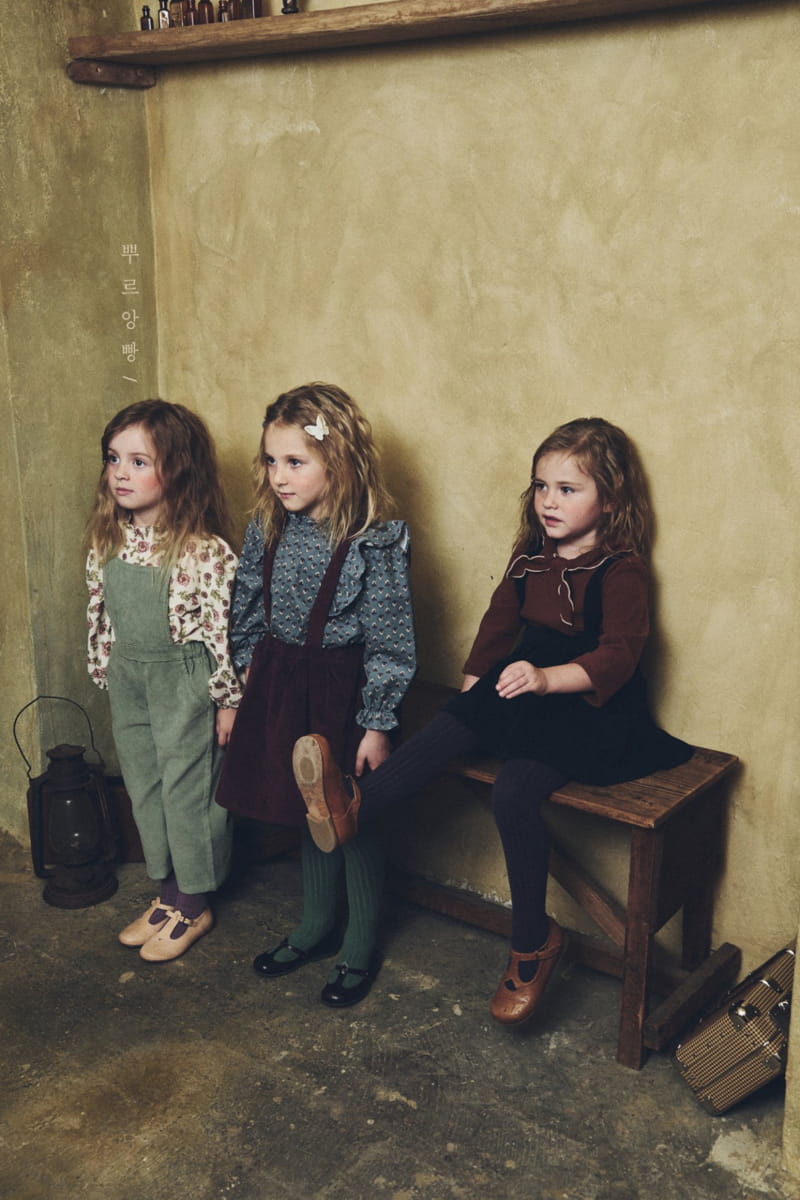 POURENFANT - Korean Children Fashion - #Kfashion4kids - Rolly Rib Blouse - 5