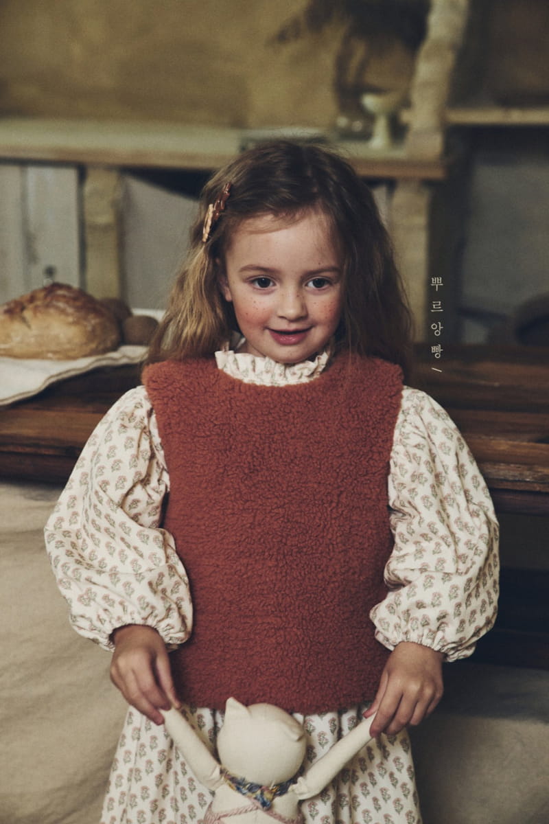 POURENFANT - Korean Children Fashion - #Kfashion4kids - Adel Fleece Vest - 2