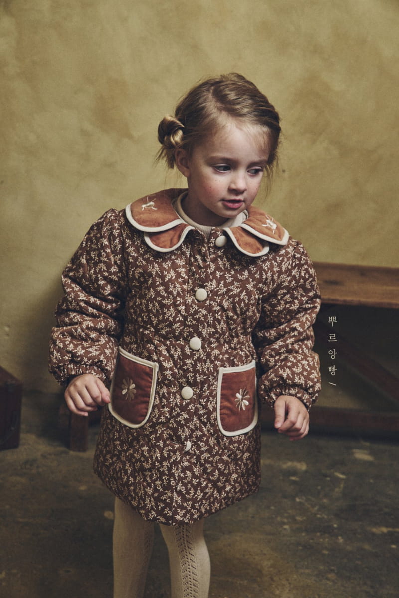 POURENFANT - Korean Children Fashion - #Kfashion4kids - Lorelei Quilting Coat - 12
