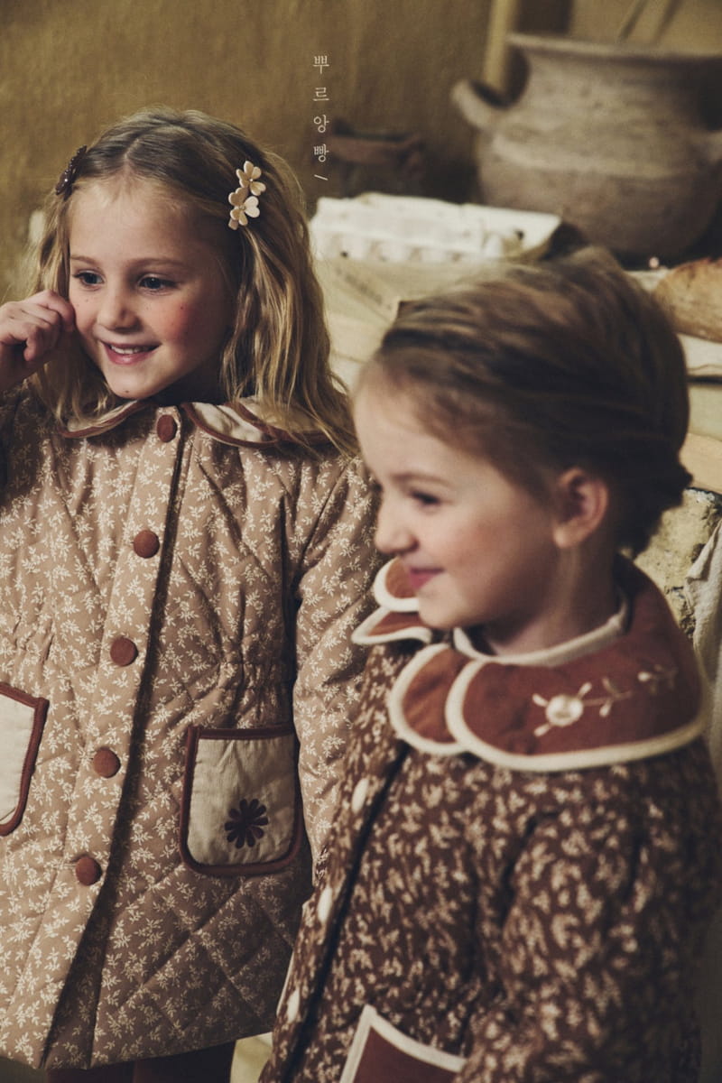 POURENFANT - Korean Children Fashion - #Kfashion4kids - Lorelei Quilting Coat - 2