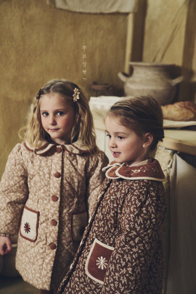 POURENFANT - Korean Children Fashion - #Kfashion4kids - Lorelei Quilting Coat - 3