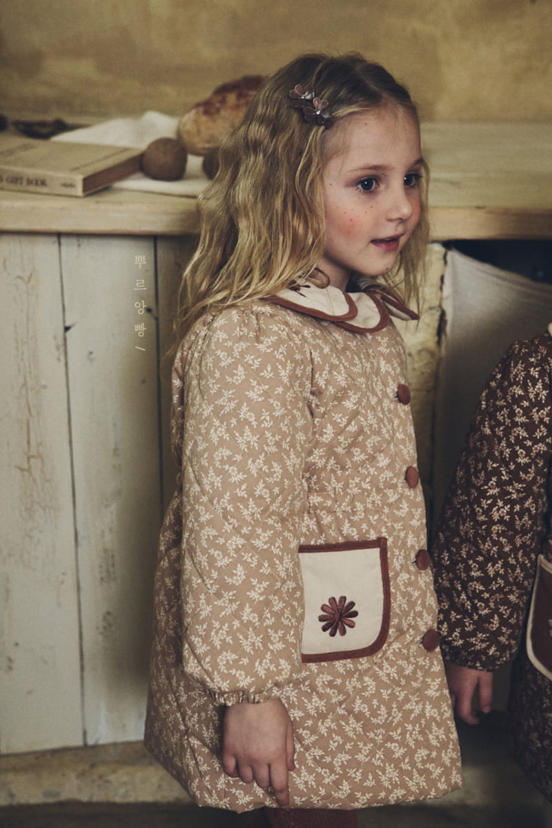 POURENFANT - Korean Children Fashion - #Kfashion4kids - Lorelei Quilting Coat - 5