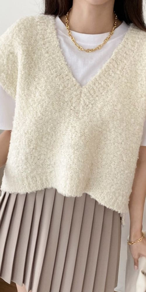 PRINTEMPS - Korean Children Fashion - #Kfashion4kids - Big Bookle Vest