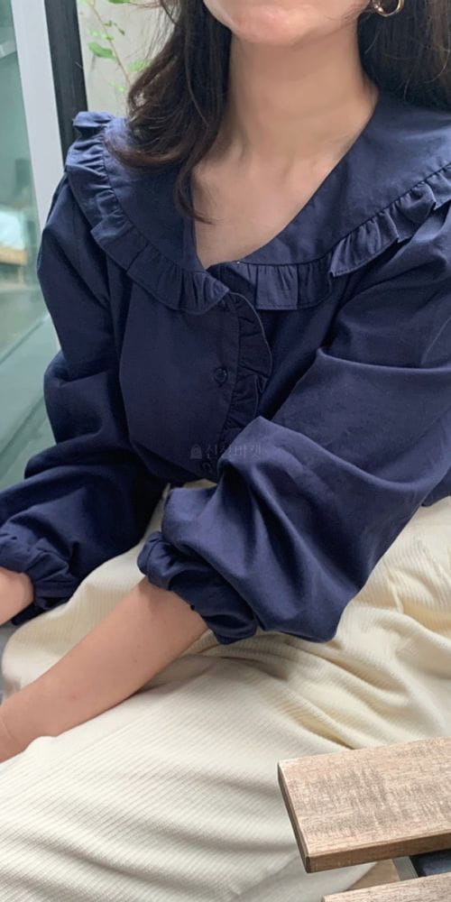 REFRESH - Korean Children Fashion - #Kfashion4kids - Merry Frill Blouse - 2