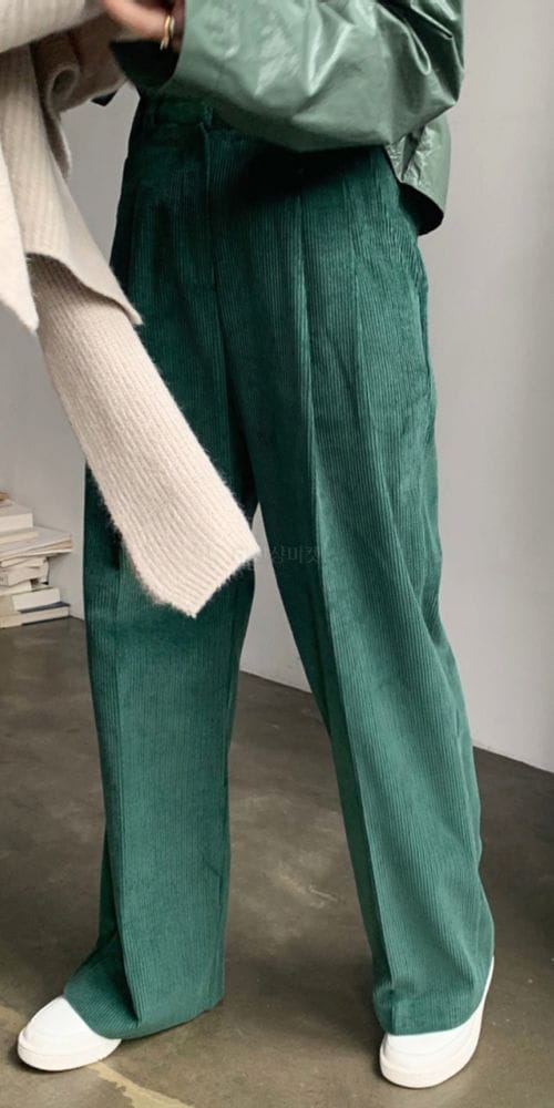 REFRESH - Korean Children Fashion - #Kfashion4kids - Rib Wide Pants