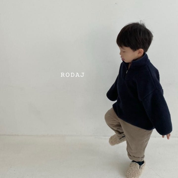 RODA J - Korean Children Fashion - #Kfashion4kids - Tude Half Zip-up Tee