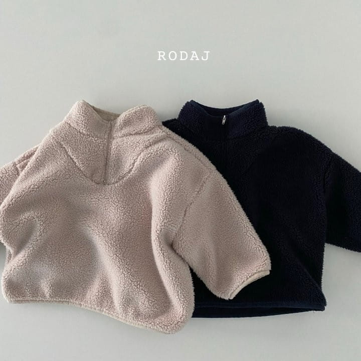 RODA J - Korean Children Fashion - #Kfashion4kids - Tude Half Zip-up Tee - 10