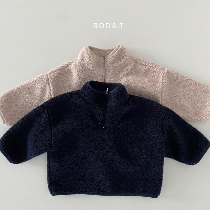 RODA J - Korean Children Fashion - #Kfashion4kids - Tude Half Zip-up Tee - 11