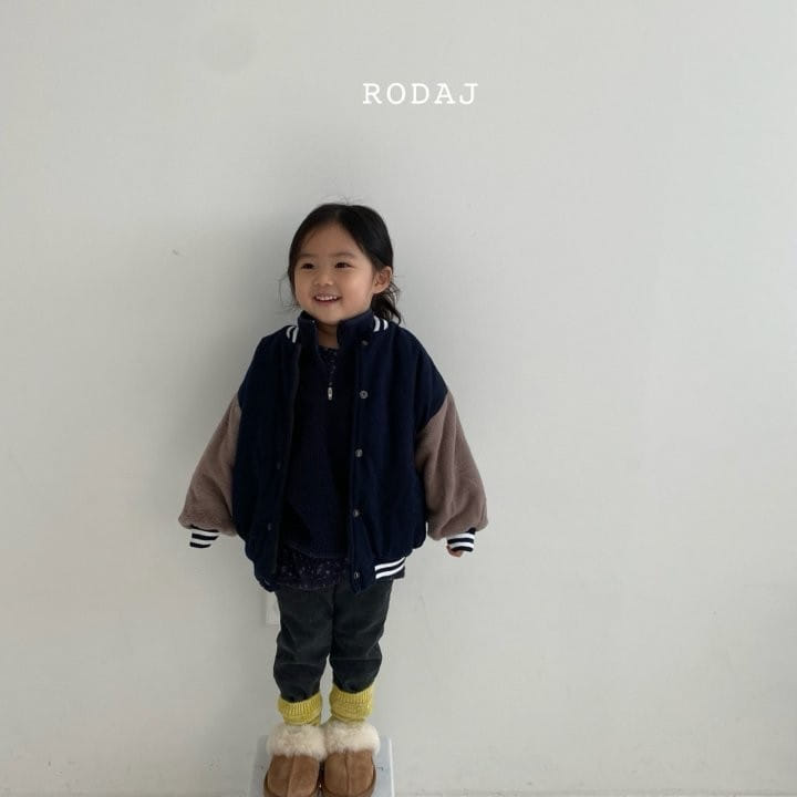 RODA J - Korean Children Fashion - #Kfashion4kids - Tude Half Zip-up Tee - 3