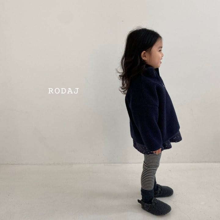 RODA J - Korean Children Fashion - #Kfashion4kids - Tude Half Zip-up Tee - 5