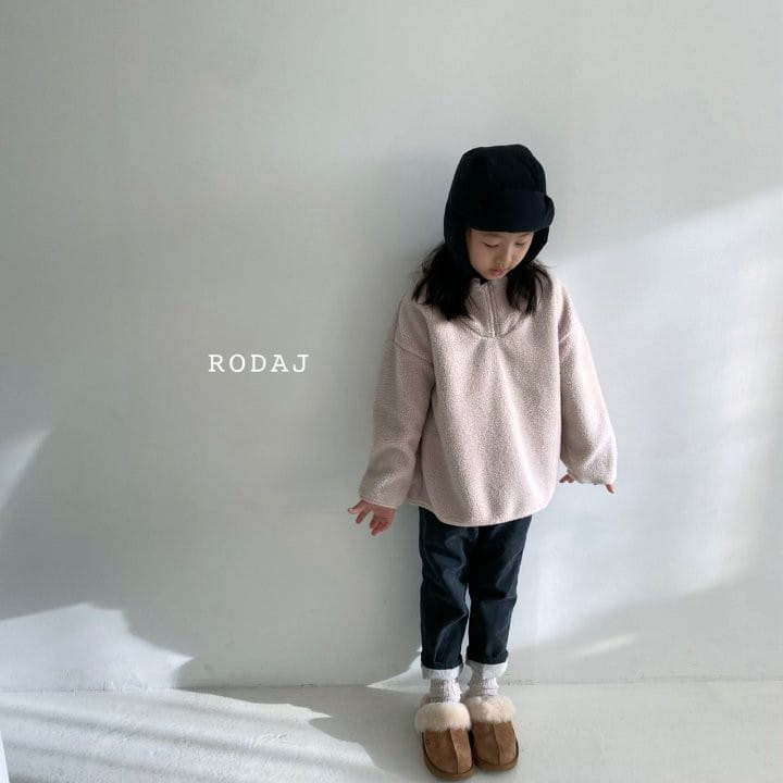 RODA J - Korean Children Fashion - #Kfashion4kids - Tude Half Zip-up Tee - 6