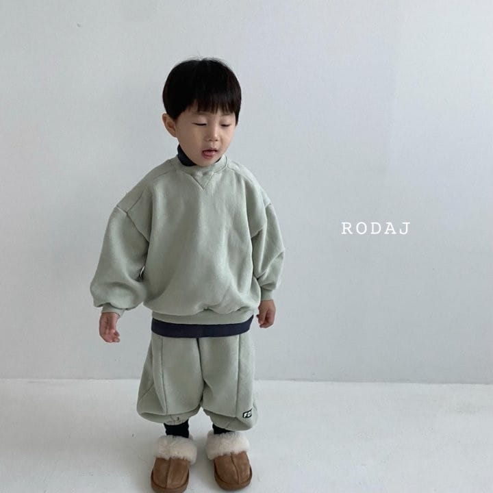 RODA J - Korean Children Fashion - #Kfashion4kids - Ford Top Bottom Set - 8