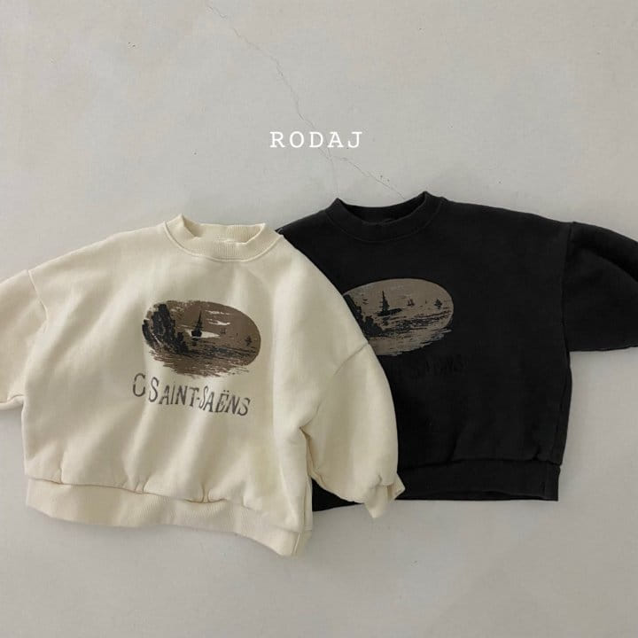 RODA J - Korean Children Fashion - #Kfashion4kids - Road Sweatshirt