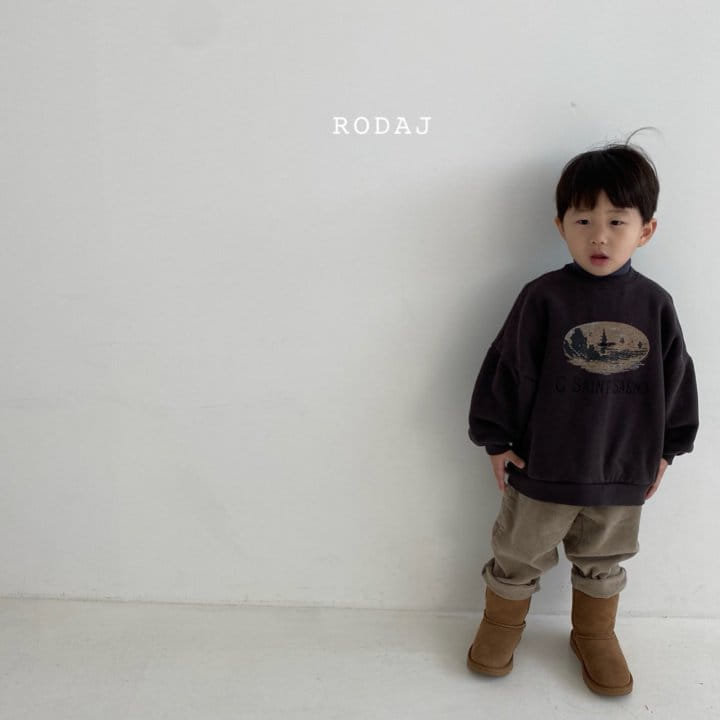 RODA J - Korean Children Fashion - #Kfashion4kids - Road Sweatshirt - 7