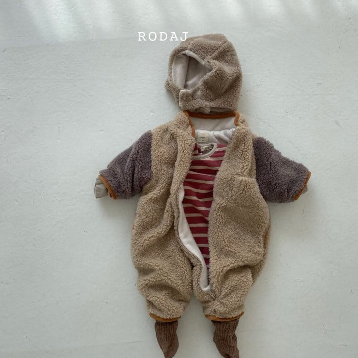 RODA J - Korean Children Fashion - #Kfashion4kids - Bear Bodysuit - 4